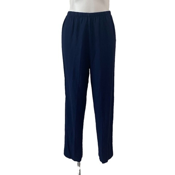 Breakin' Loose VINTAGE matching jacket pant suit NAVY Striped sz 11/12 SMALL - Picture 12 of 15